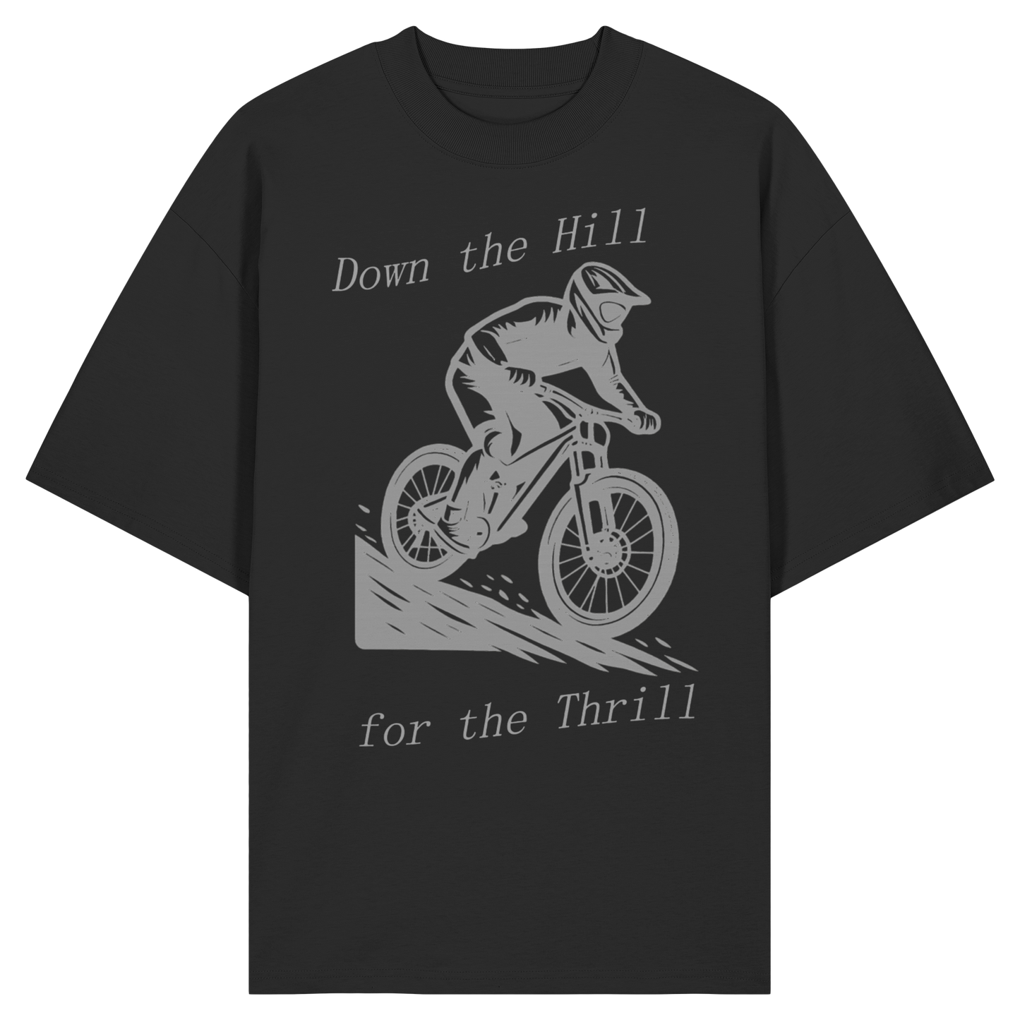 Down the Hill - Organic Oversize Shirt