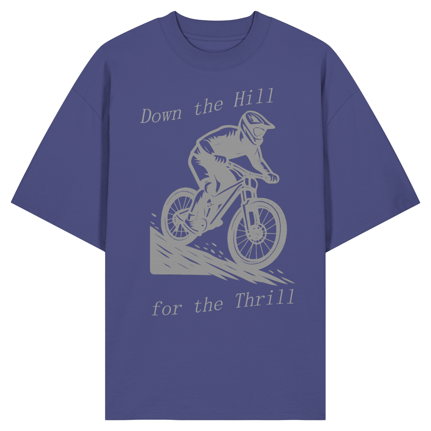 Down the Hill - Organic Oversize Shirt