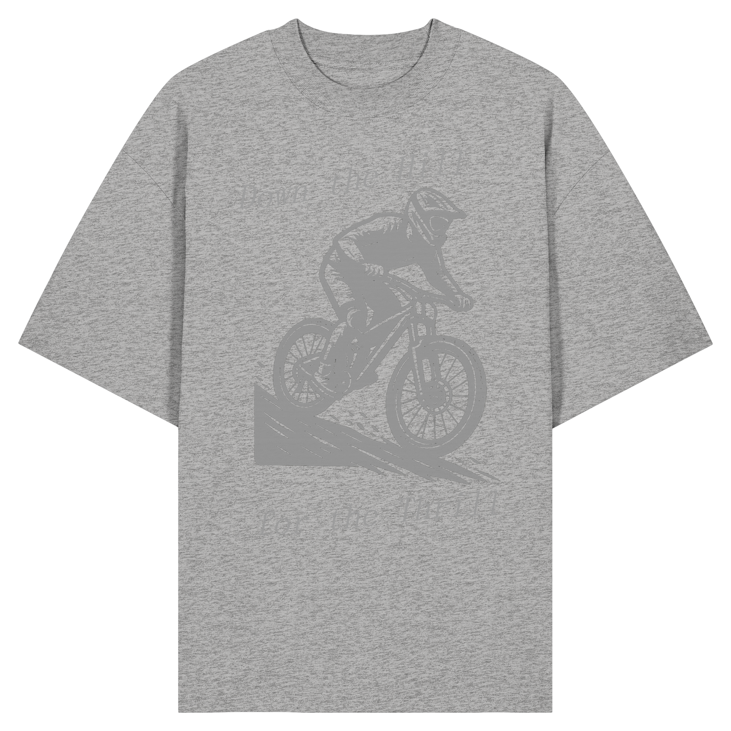 Down the Hill - Organic Oversize Shirt