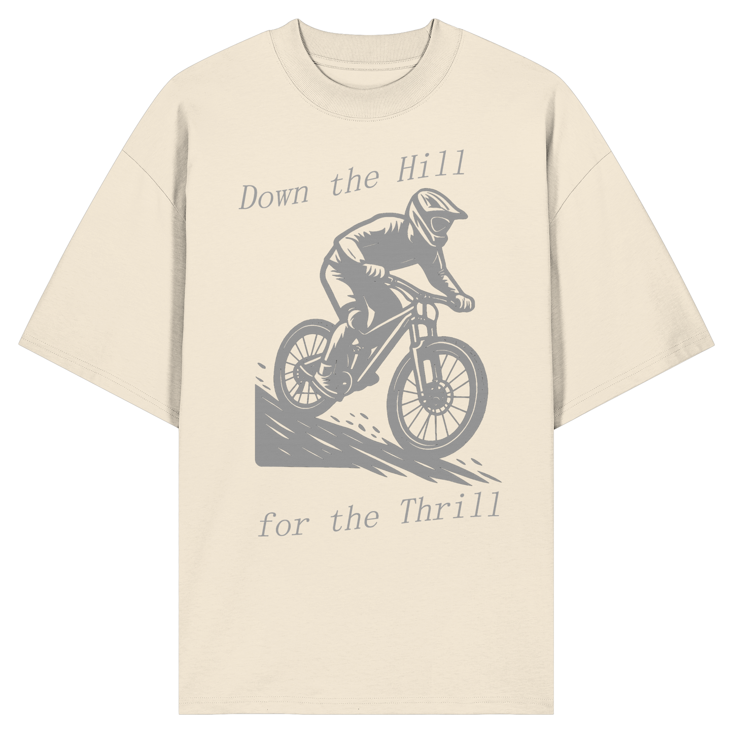 Down the Hill - Organic Oversize Shirt