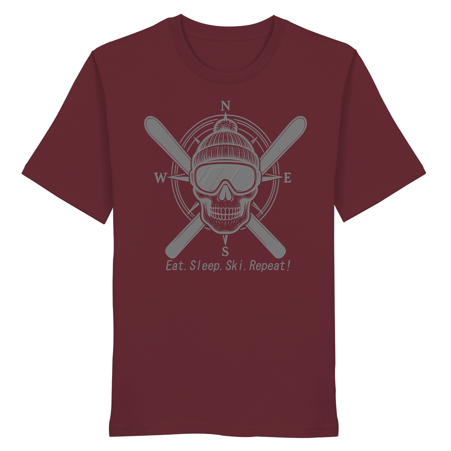 Eat.Sleep.Ski.Repeat! - Organic Shirt