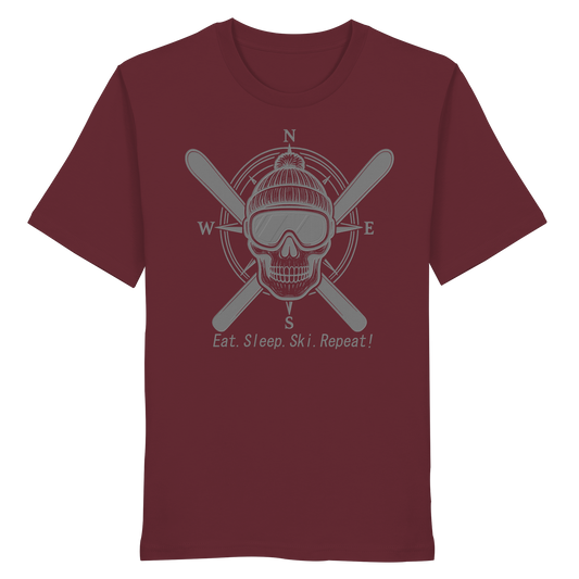 Eat.Sleep.Ski.Repeat! - Organic Shirt
