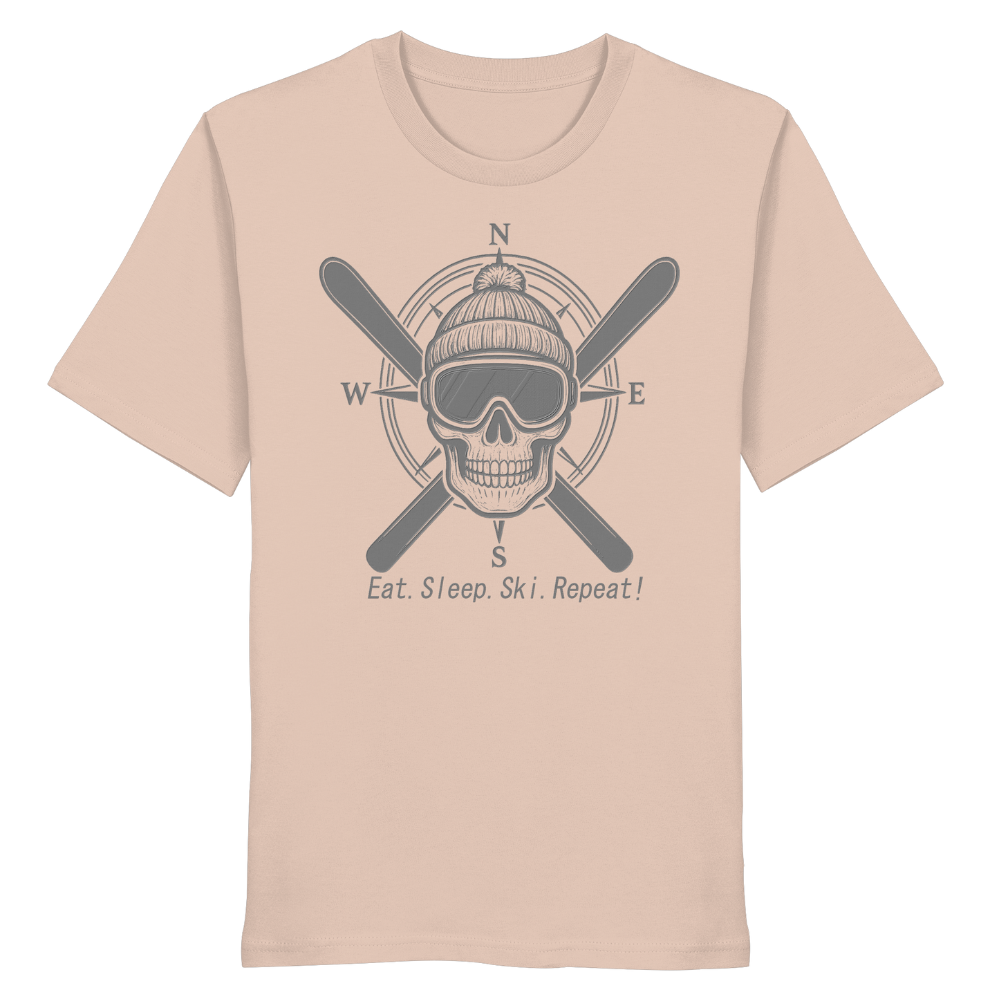 Eat.Sleep.Ski.Repeat! - Organic Shirt