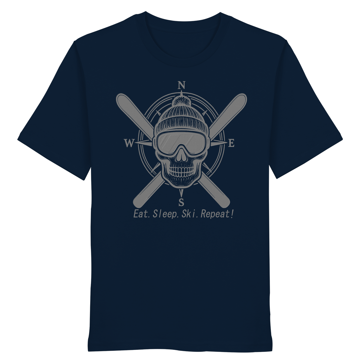 Eat.Sleep.Ski.Repeat! - Organic Shirt