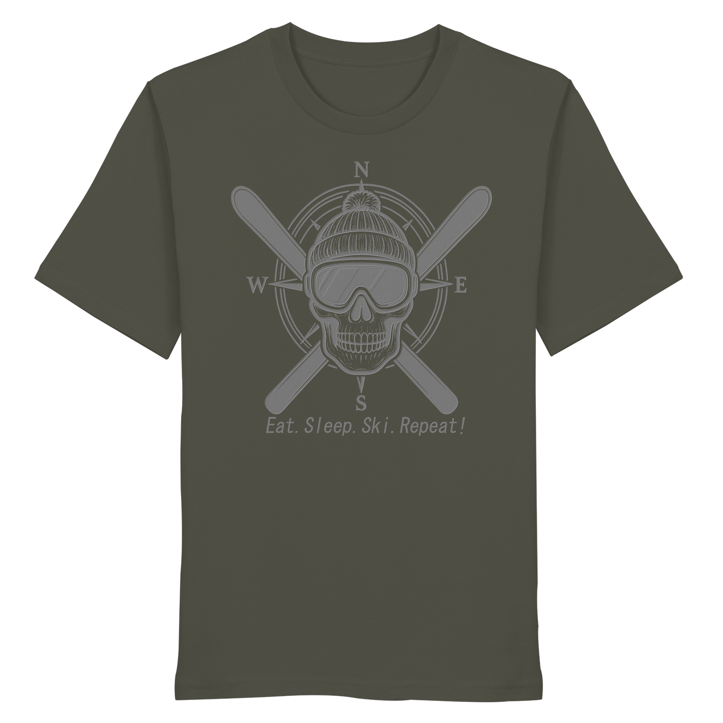 Eat.Sleep.Ski.Repeat! - Organic Shirt