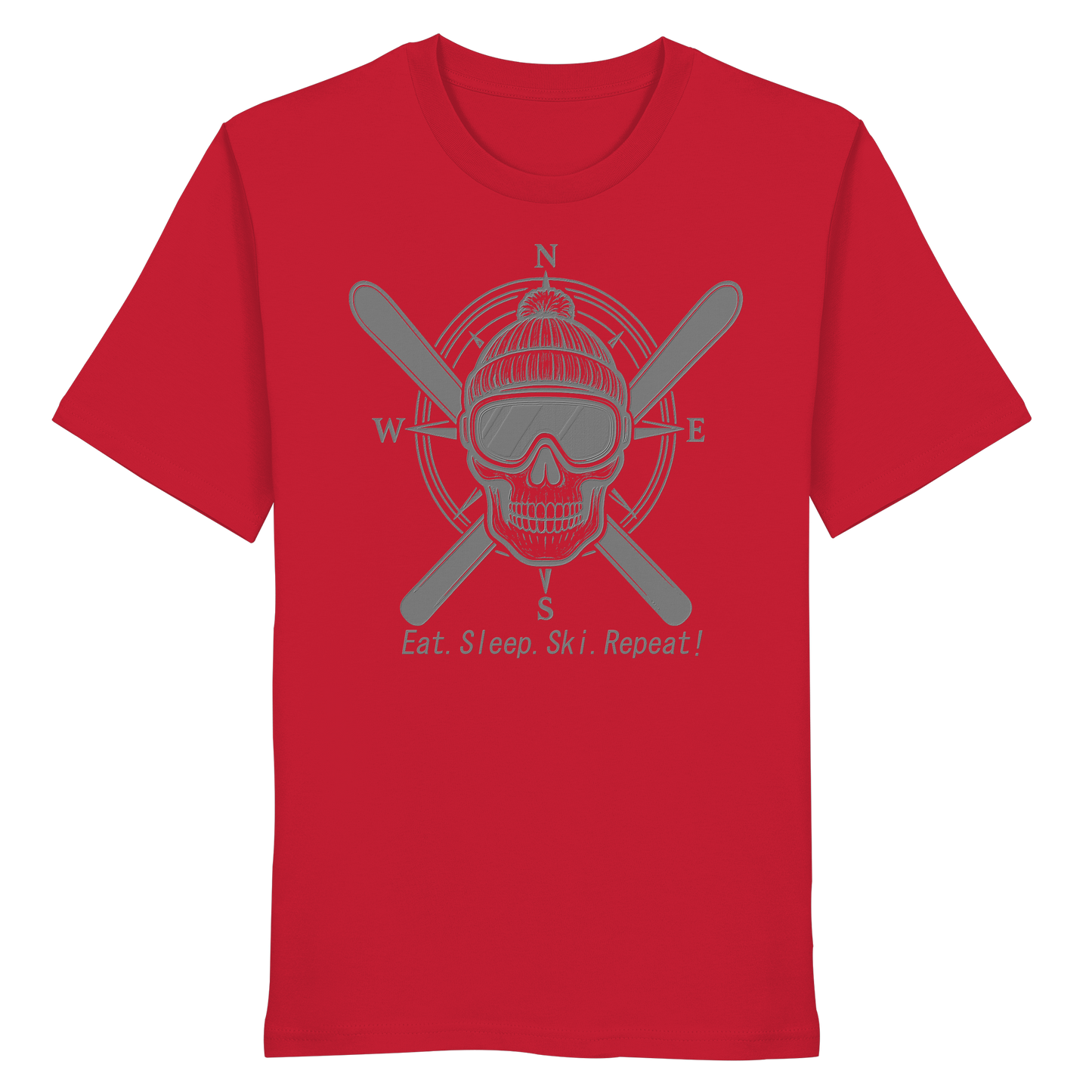 Eat.Sleep.Ski.Repeat! - Organic Shirt