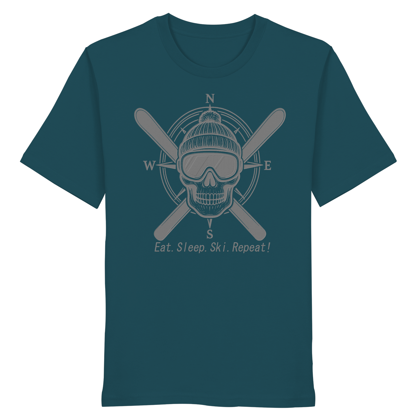 Eat.Sleep.Ski.Repeat! - Organic Shirt