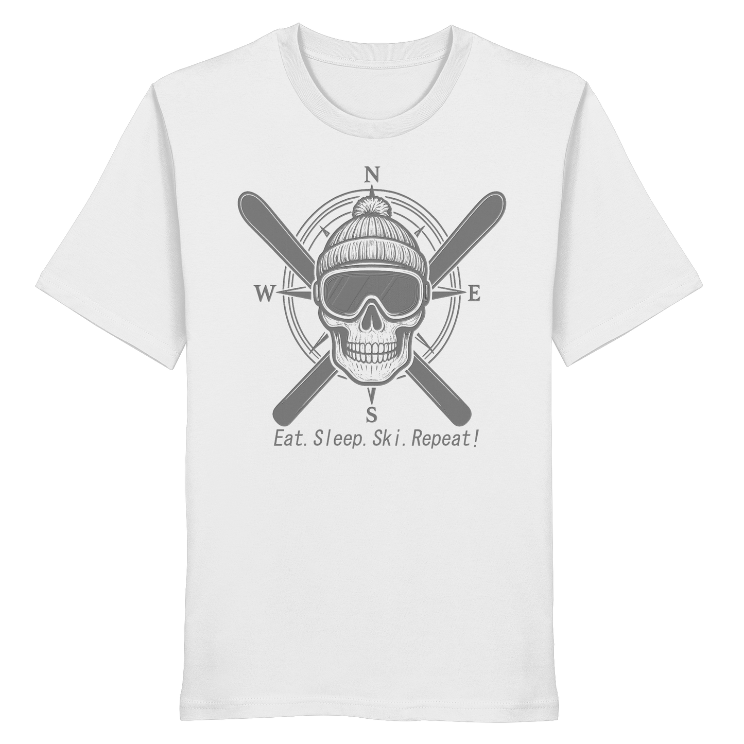Eat.Sleep.Ski.Repeat! - Organic Shirt