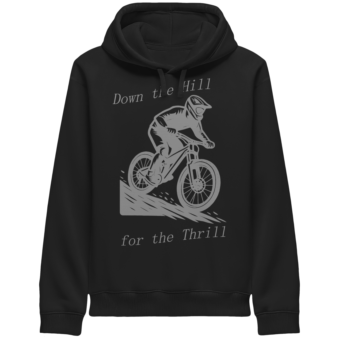 Down the Hill - Organic Side Pocket Hoodie