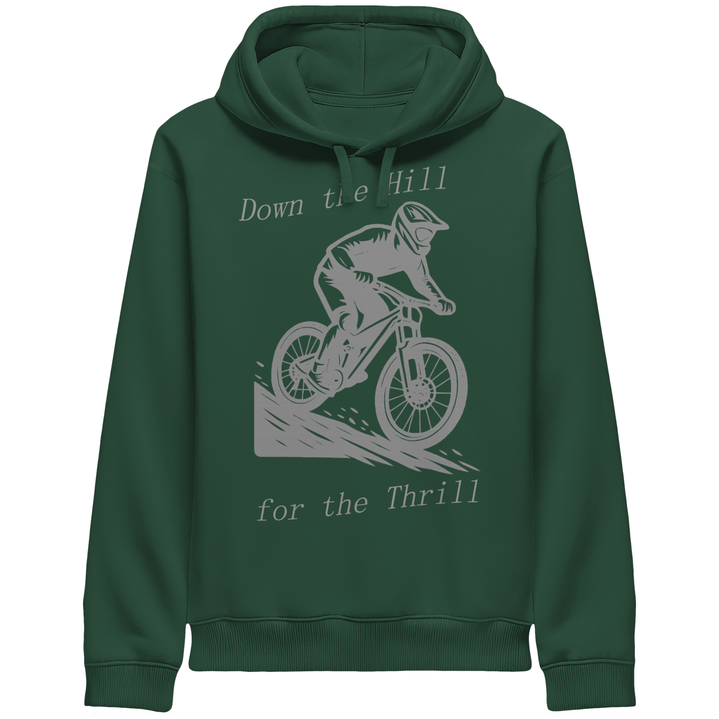 Down the Hill - Organic Side Pocket Hoodie