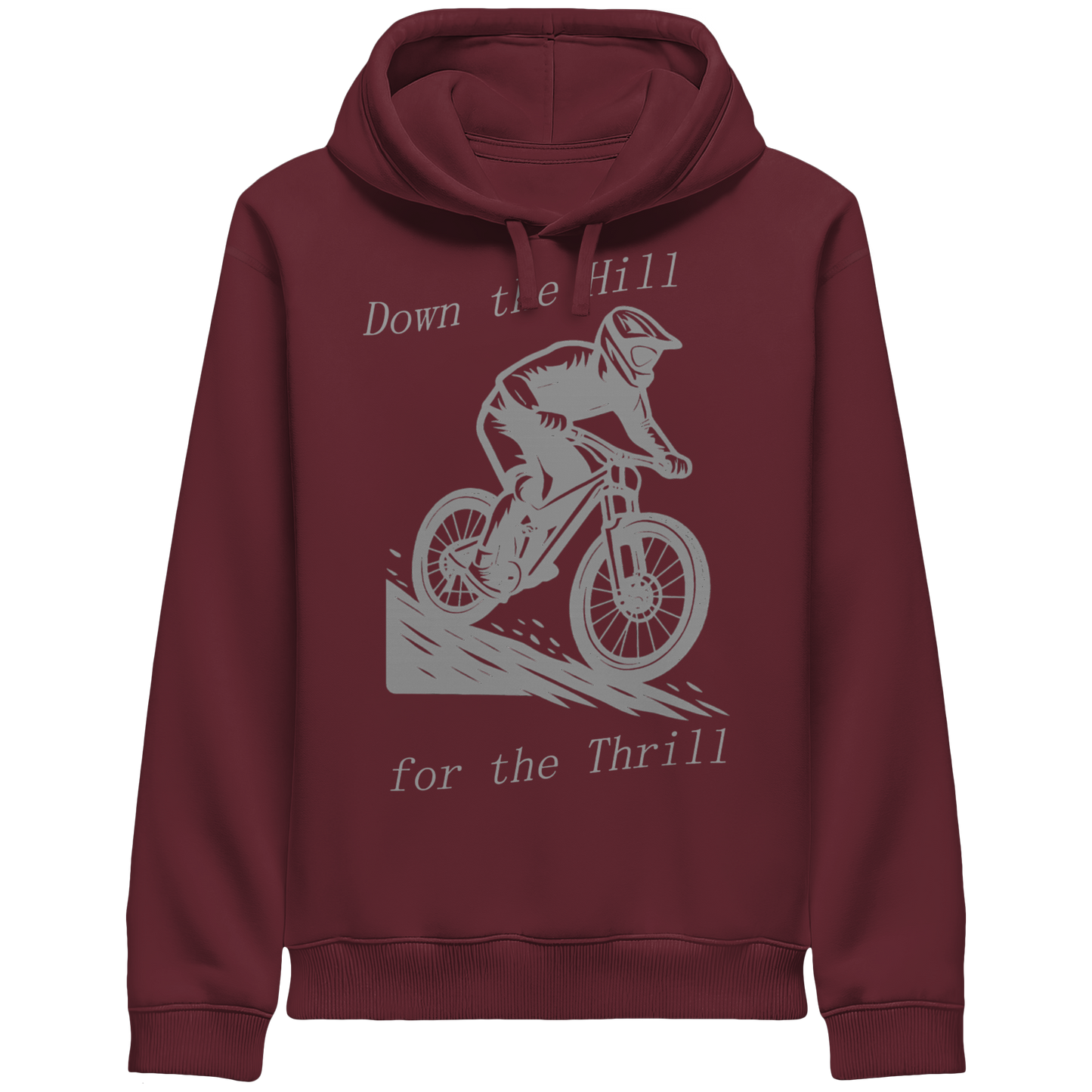 Down the Hill - Organic Side Pocket Hoodie