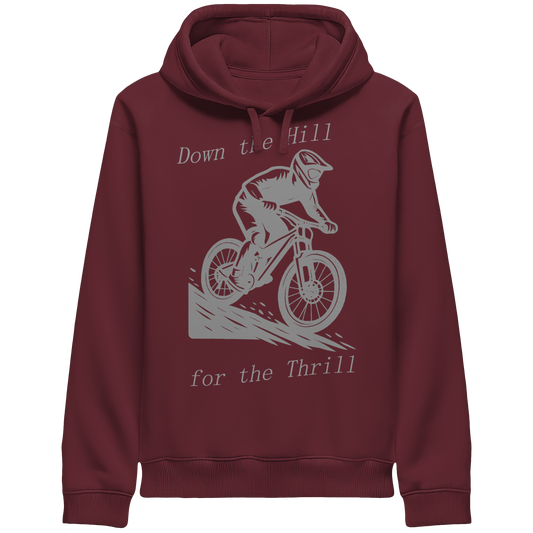 Down the Hill - Organic Side Pocket Hoodie