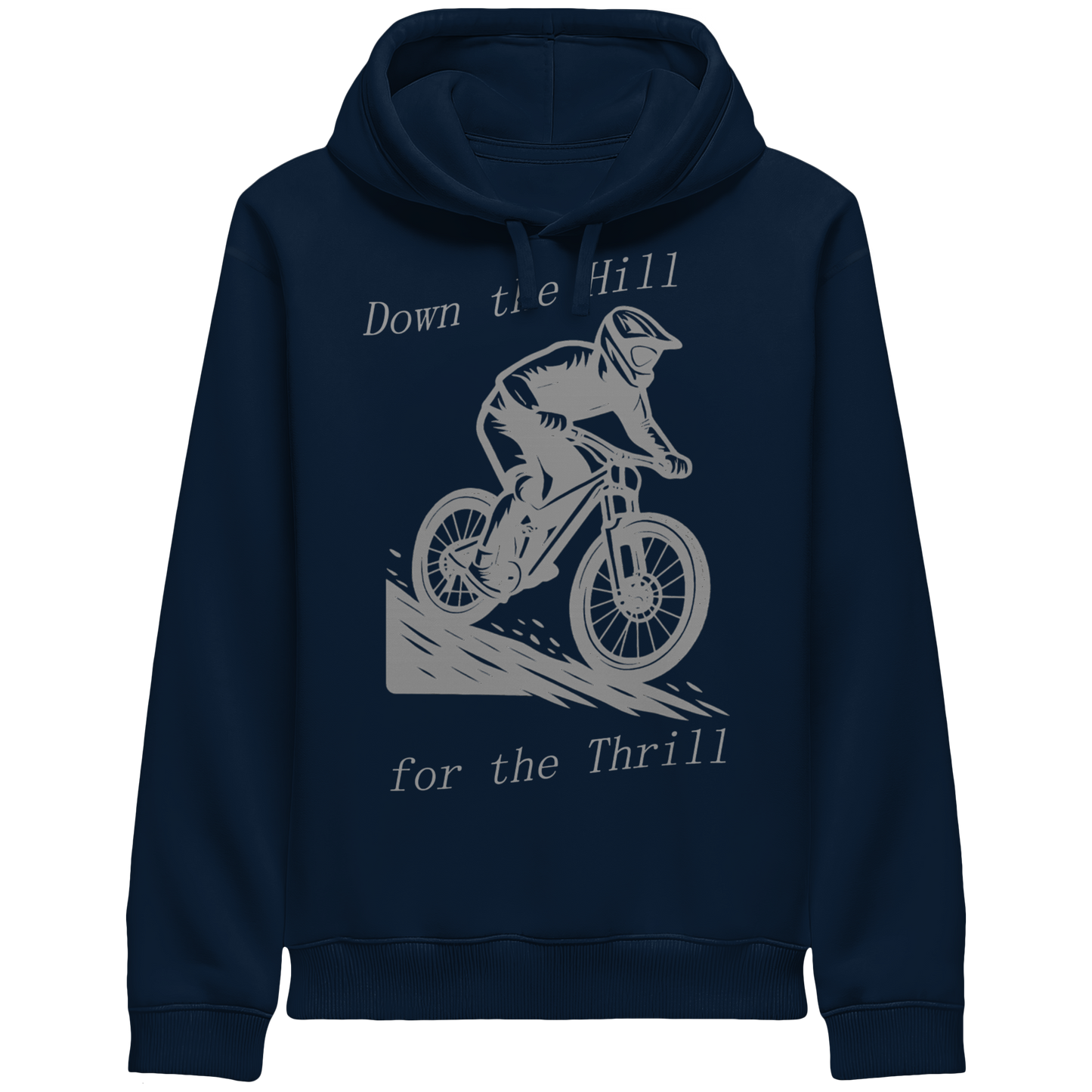 Down the Hill - Organic Side Pocket Hoodie