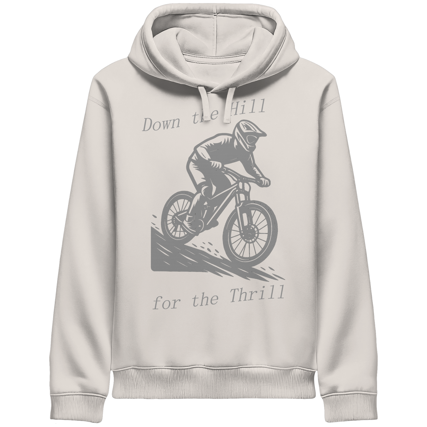 Down the Hill - Organic Side Pocket Hoodie