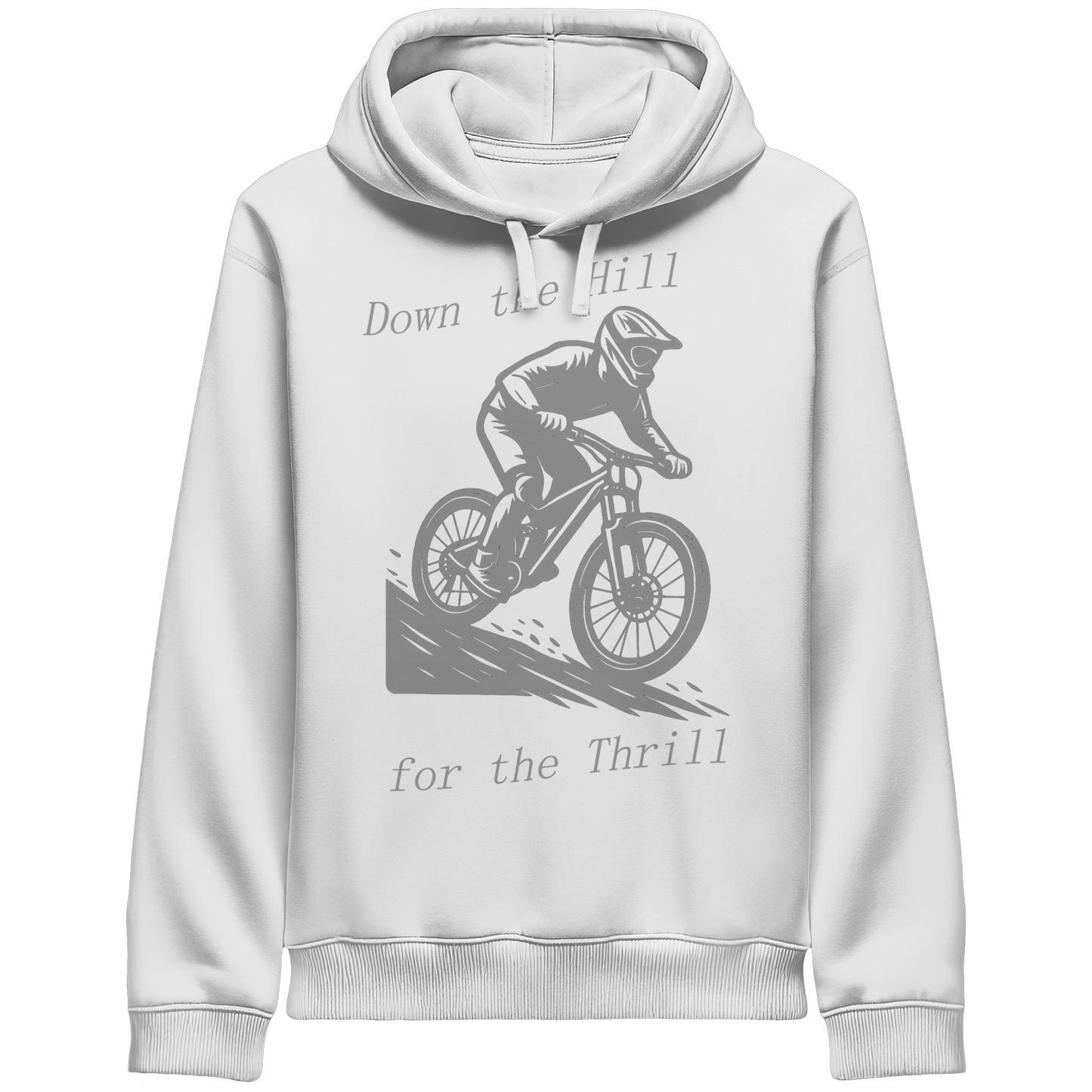 Down the Hill - Organic Side Pocket Hoodie