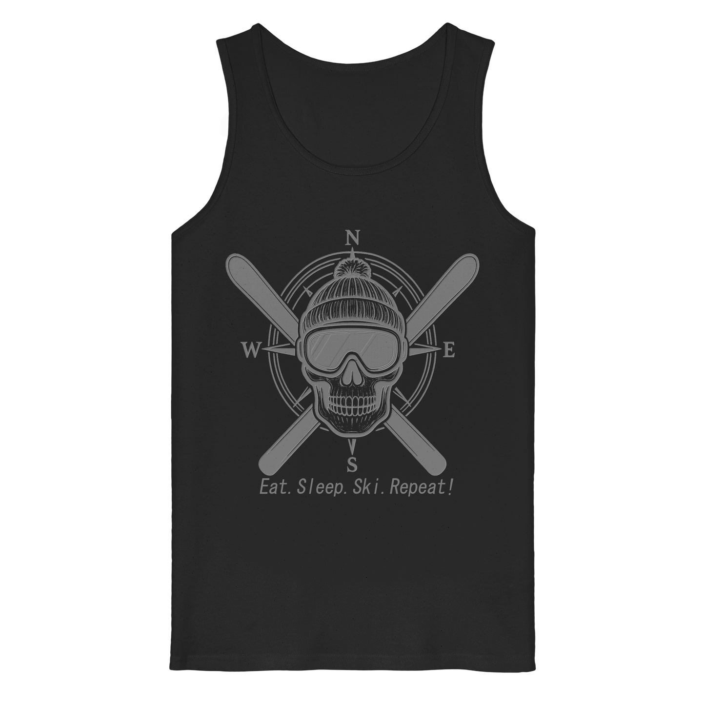 Eat.Sleep.Ski.Repeat! - Organic Tank Top