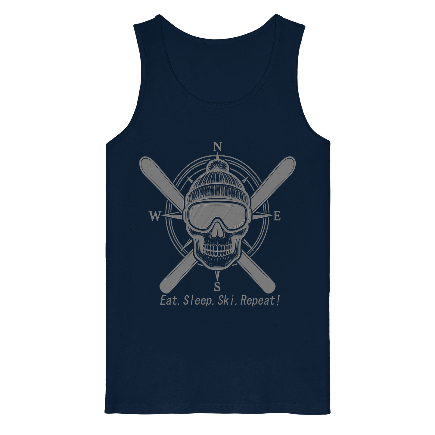 Eat.Sleep.Ski.Repeat! - Organic Tank Top