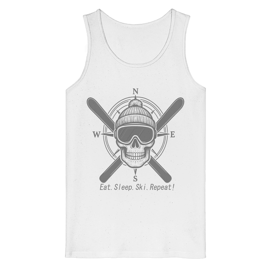 Eat.Sleep.Ski.Repeat! - Organic Tank Top