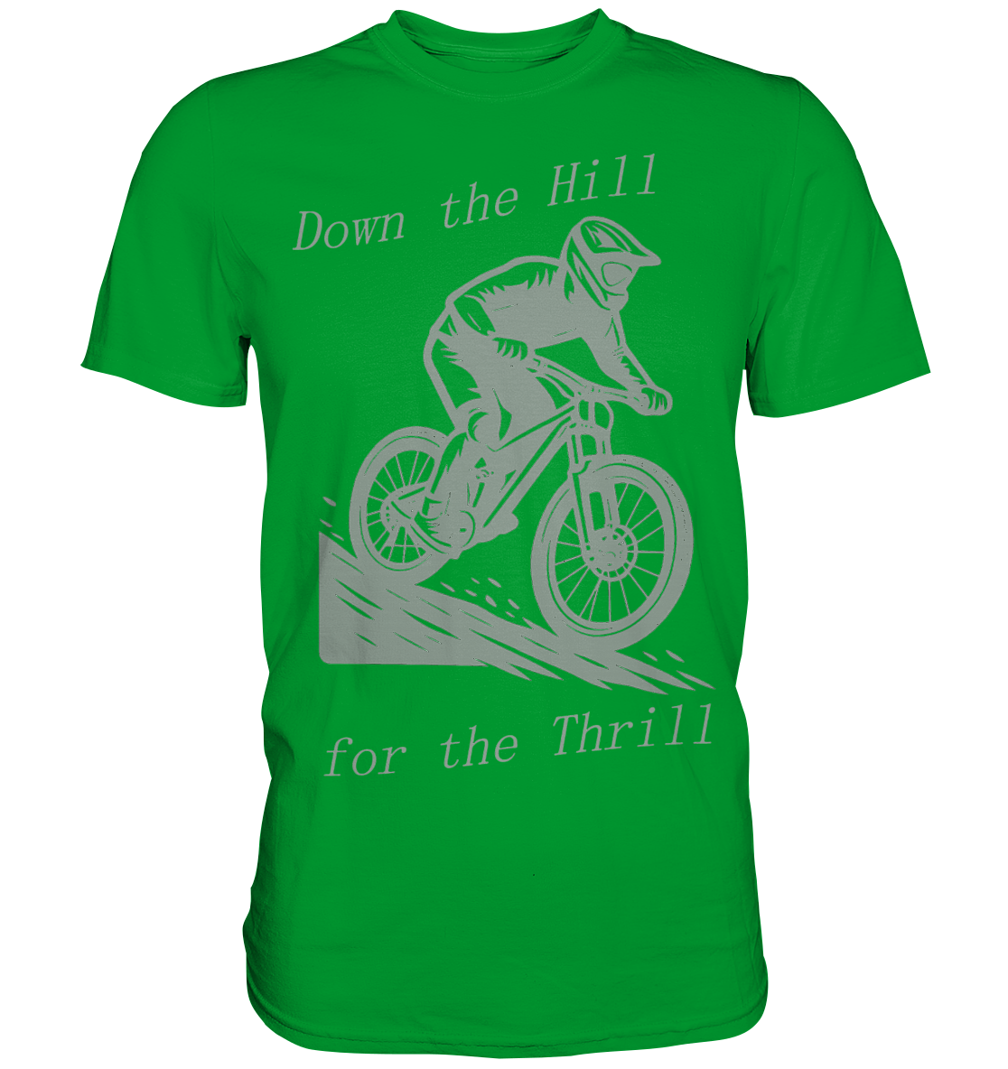 Down the Hill - Premium Classic T-Shirt