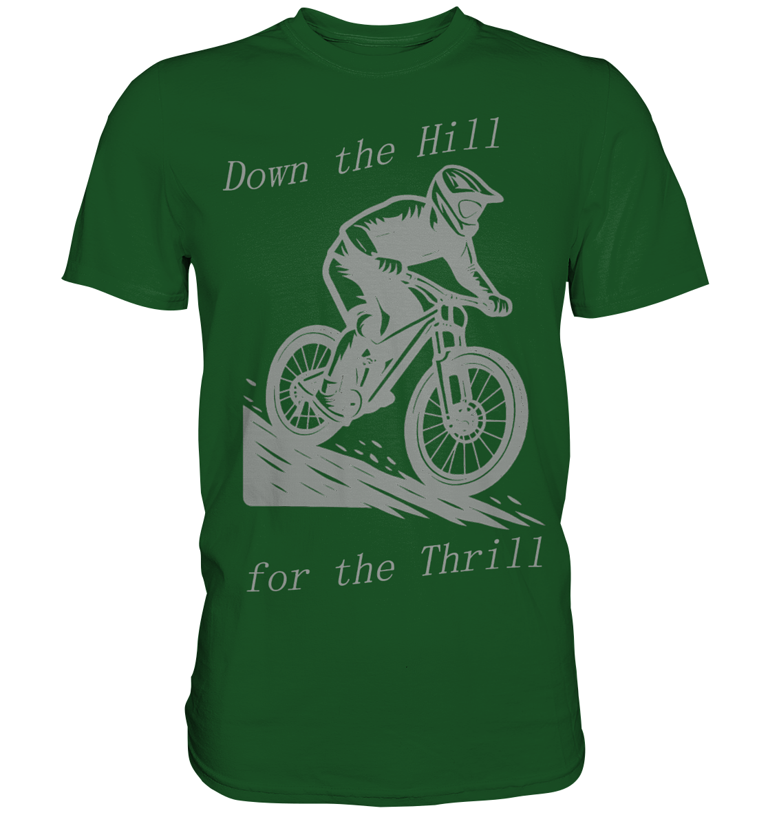 Down the Hill - Premium Classic T-Shirt