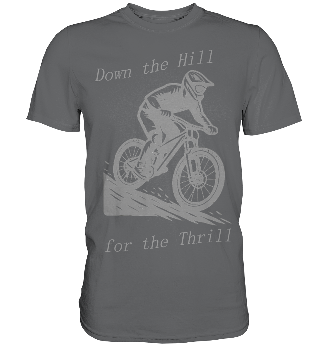 Down the Hill - Premium Classic T-Shirt