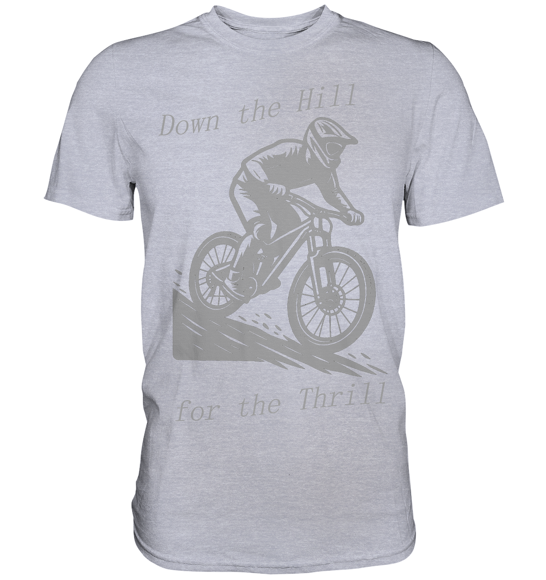 Down the Hill - Premium Classic T-Shirt