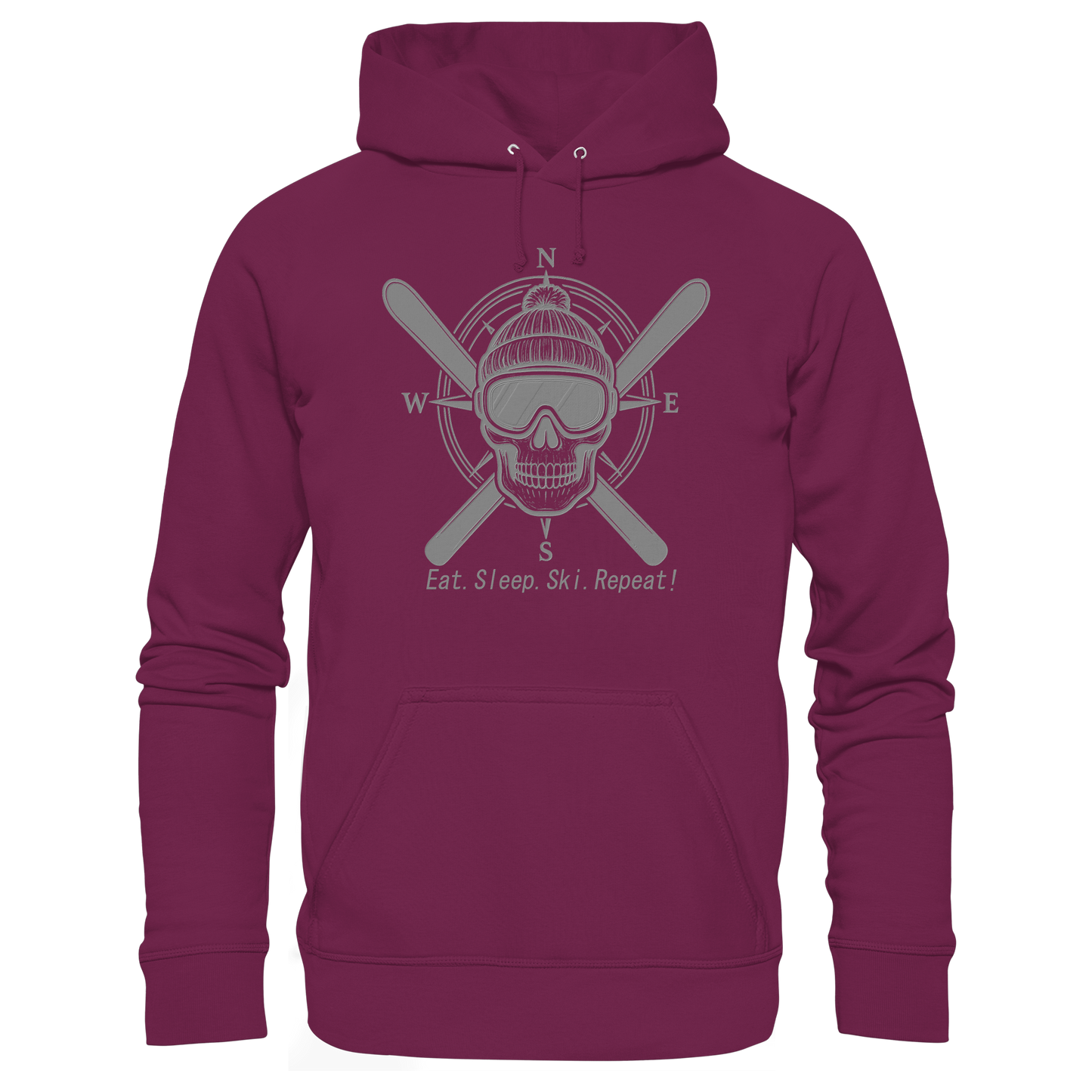 Eat.Sleep.Ski.Repeat! - Premium Unisex Hoodie