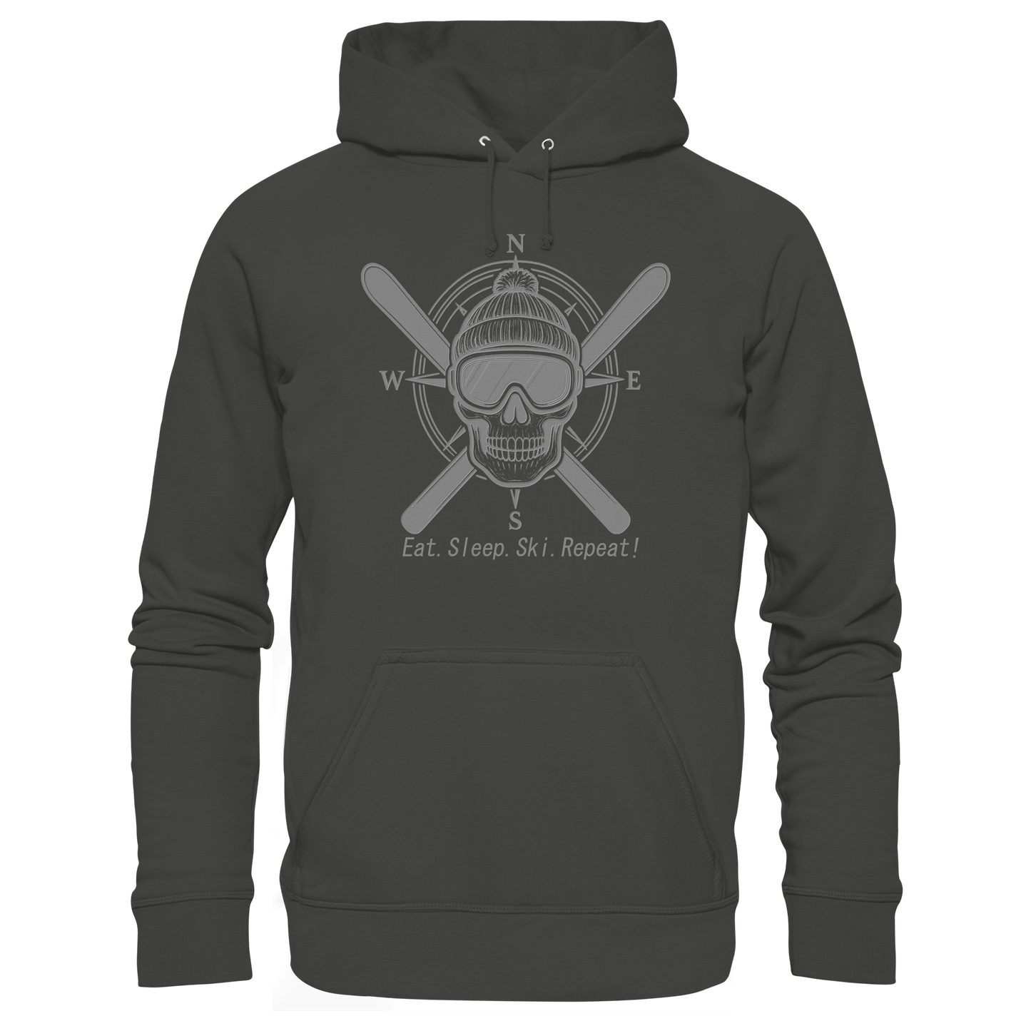Eat.Sleep.Ski.Repeat! - Premium Unisex Hoodie