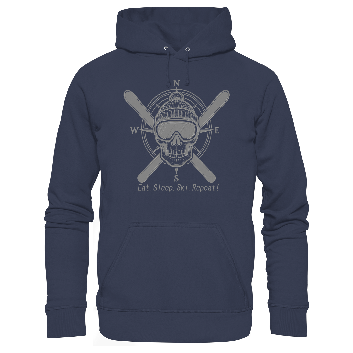 Eat.Sleep.Ski.Repeat! - Premium Unisex Hoodie