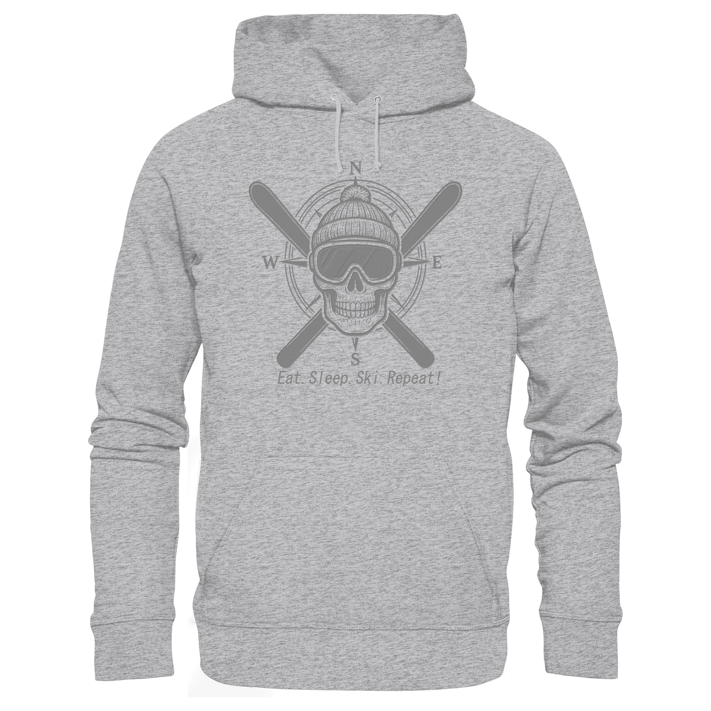 Eat.Sleep.Ski.Repeat! - Premium Unisex Hoodie