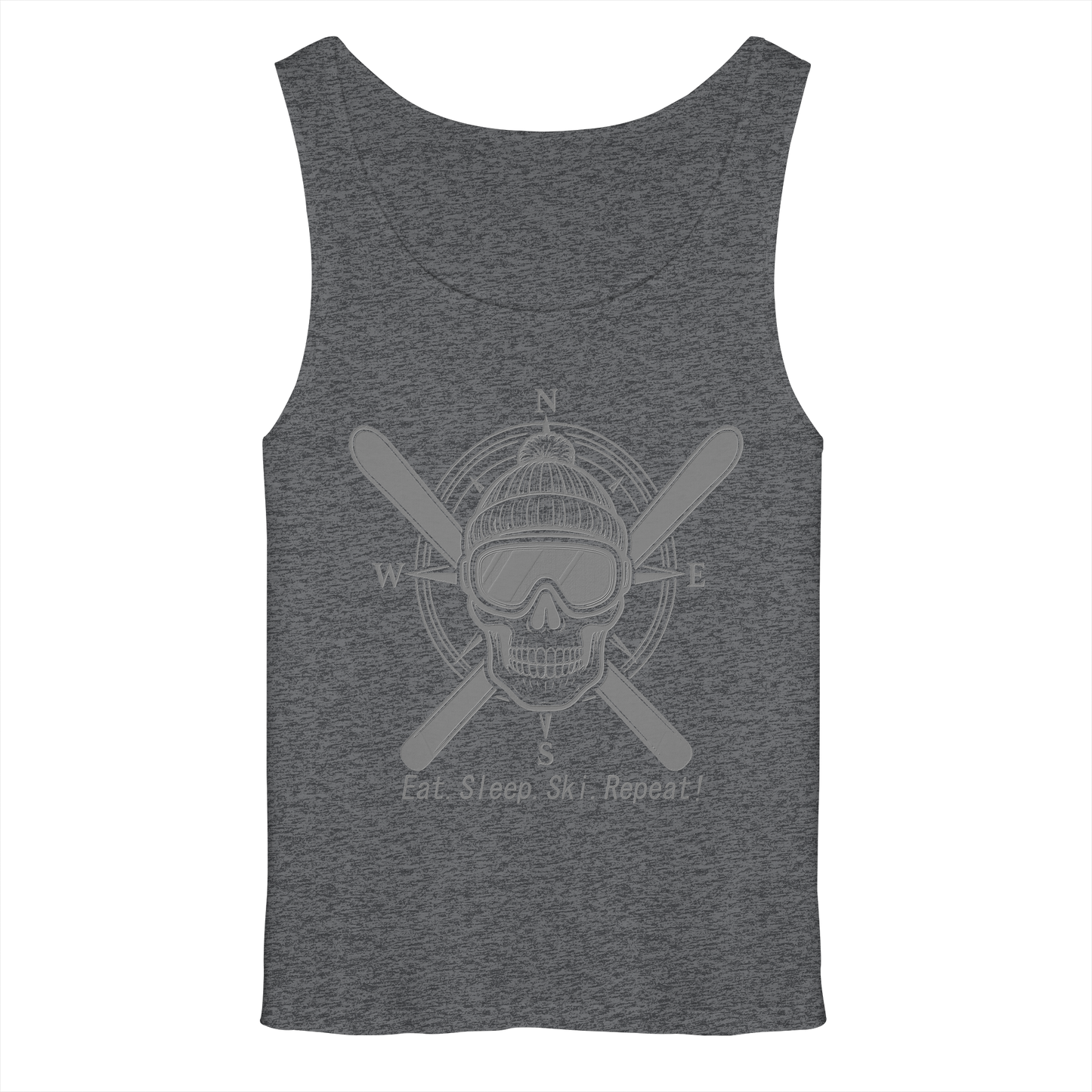 Eat.Sleep.Ski.Repeat! - Relaxed Tank Top