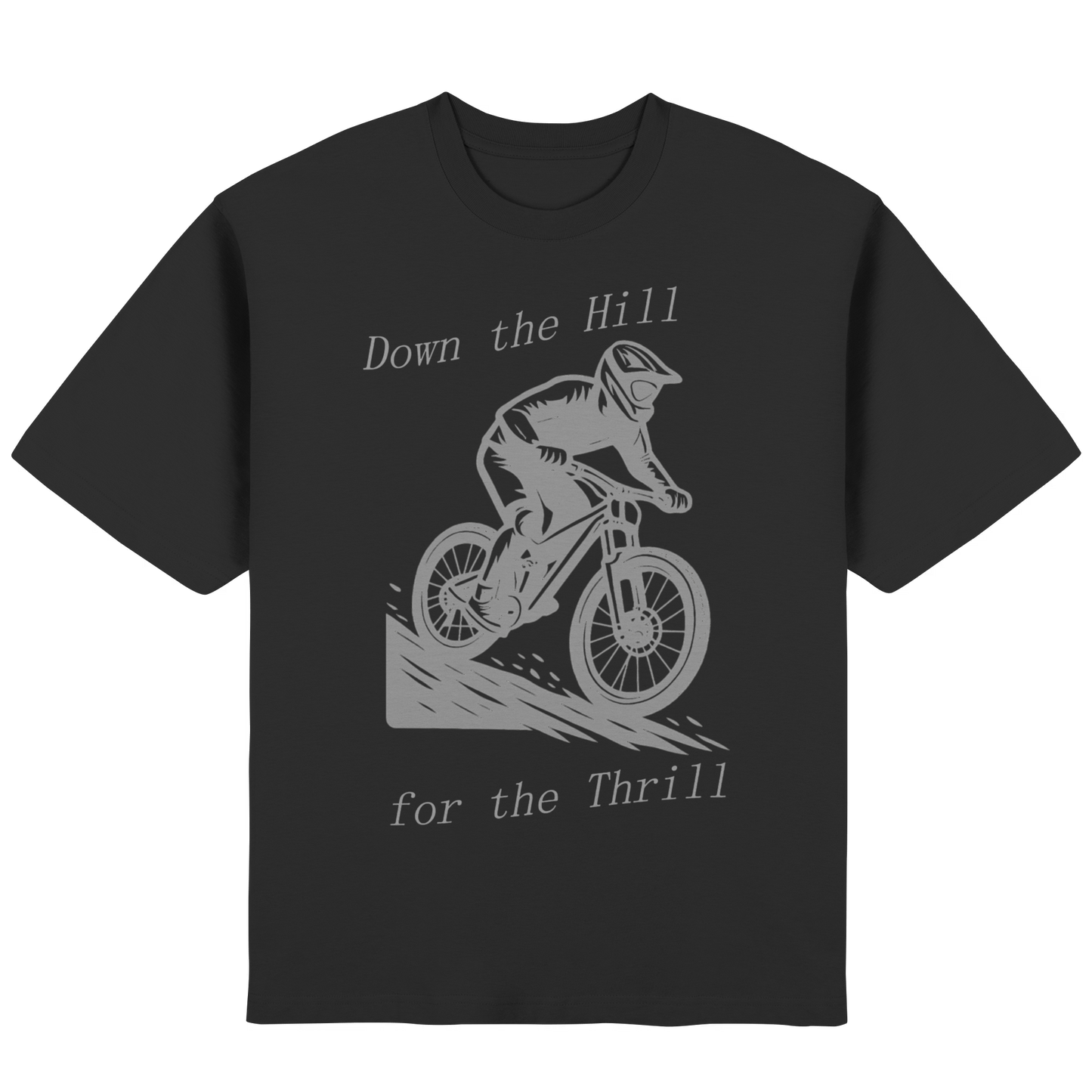 Down the Hill - Streetwear Oversized T-Shirt