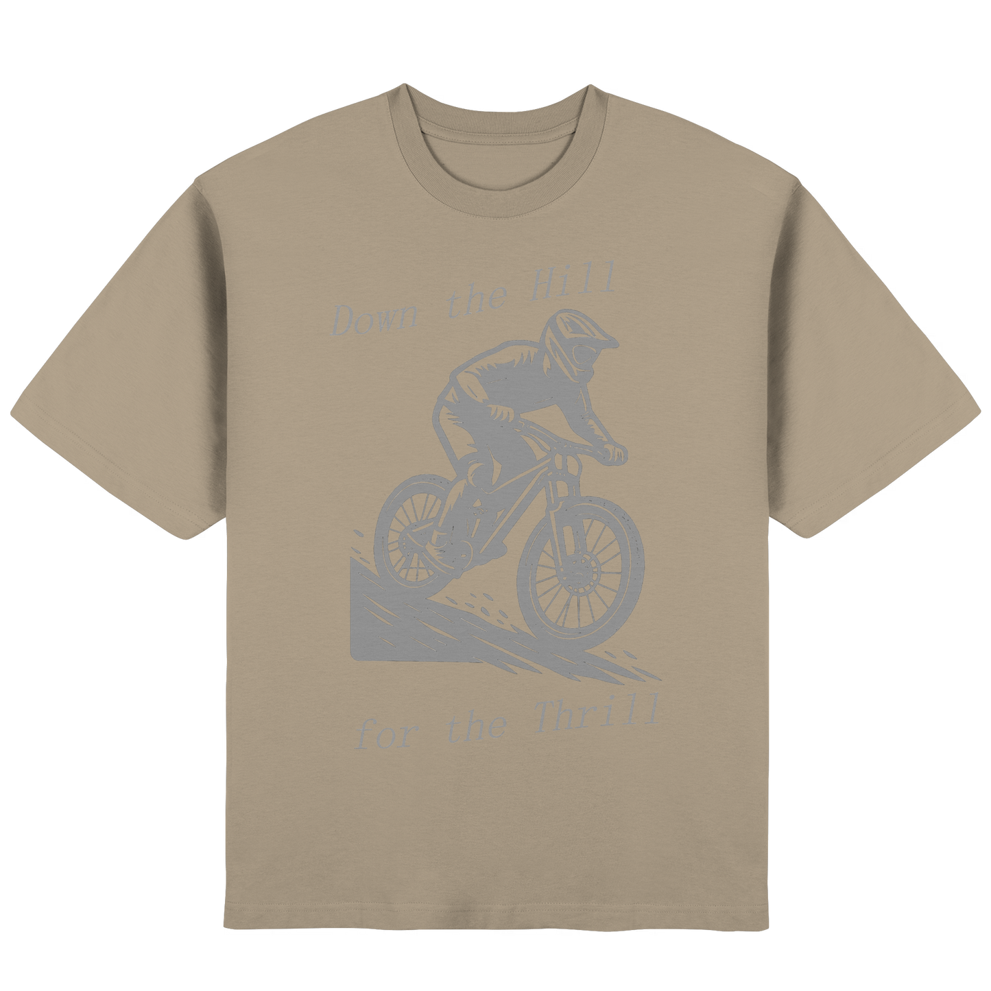 Down the Hill - Streetwear Oversized T-Shirt
