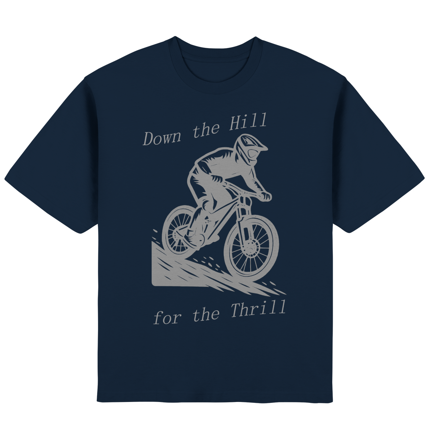 Down the Hill - Streetwear Oversized T-Shirt