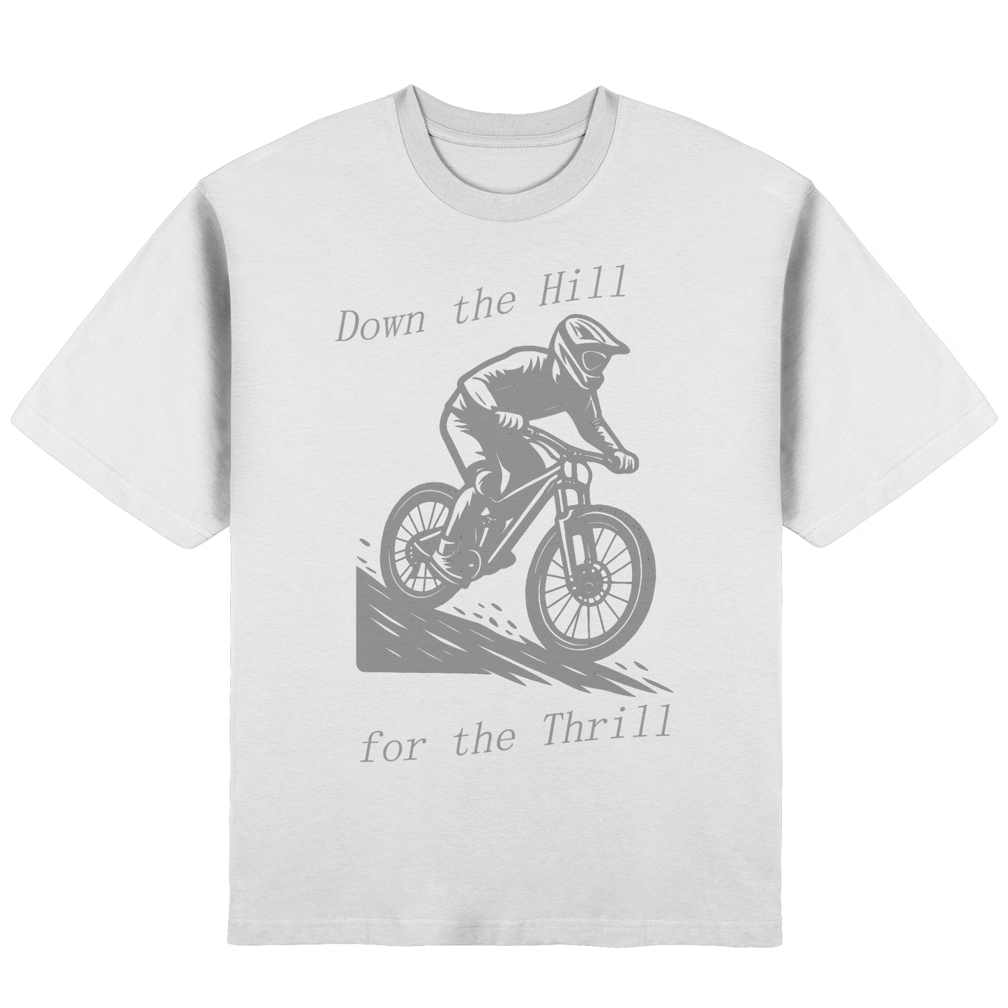 Down the Hill - Streetwear Oversized T-Shirt