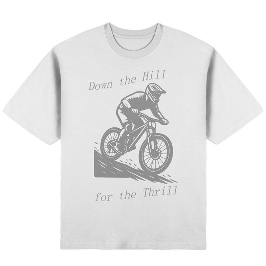 Down the Hill - Streetwear Oversized T-Shirt