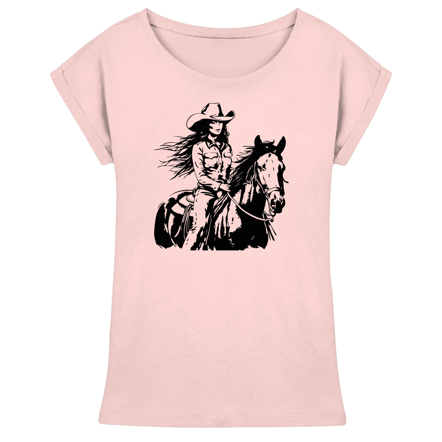 Western - Womens Extended Shoulder T-Shirt