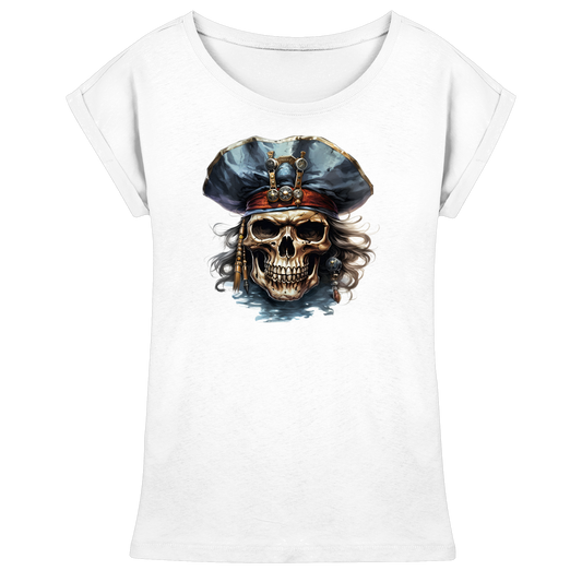 Pirates - Womens Extended Shoulder T-Shirt