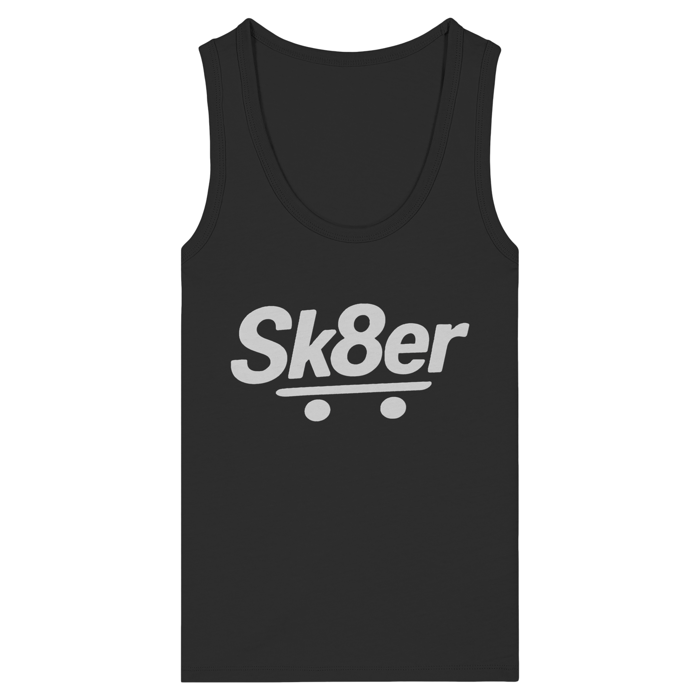 Skater - Womens Organic Fitted Tank Top