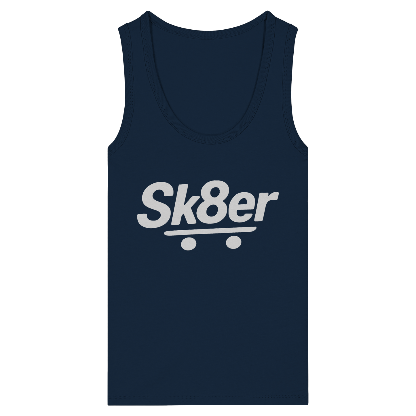 Skater - Womens Organic Fitted Tank Top