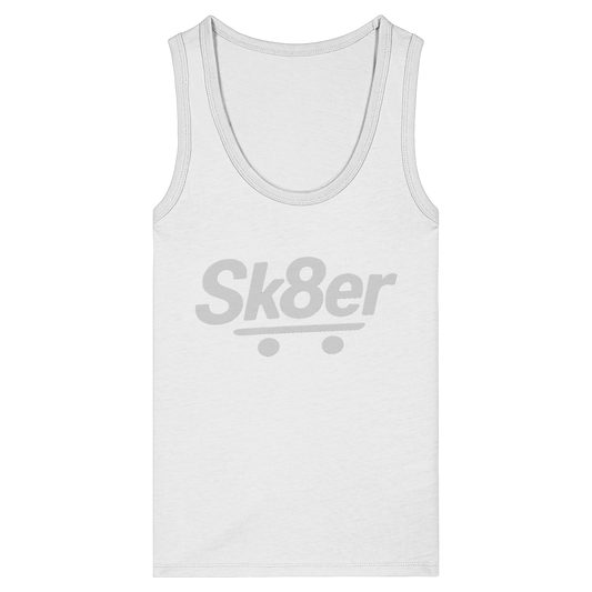 Skater - Womens Organic Fitted Tank Top