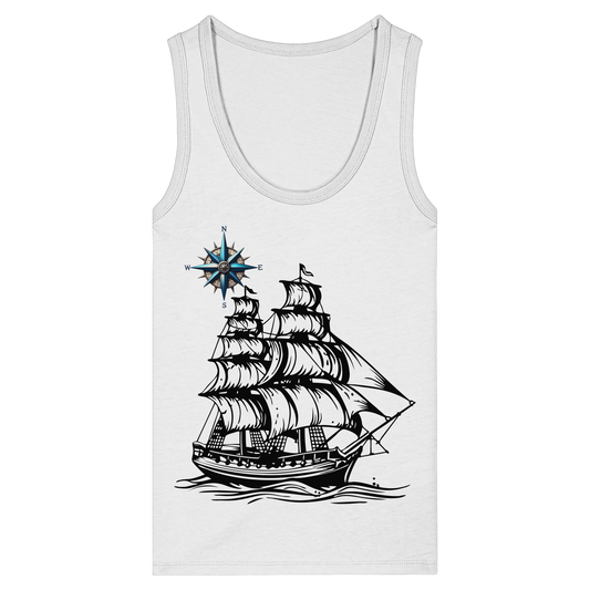 Nautic - Womens Organic Fitted Tank Top