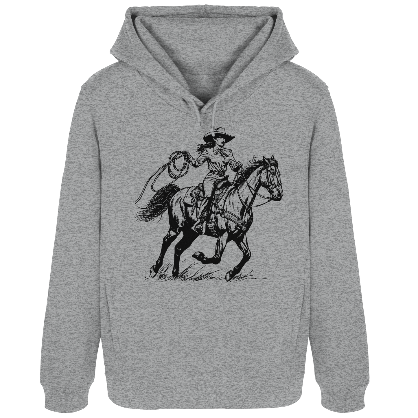 Cowgirl - Womens Organic Hoodie B&C