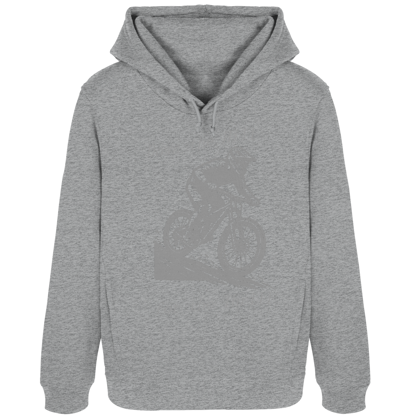 Down the Hill - Womens Organic Hoodie B&C