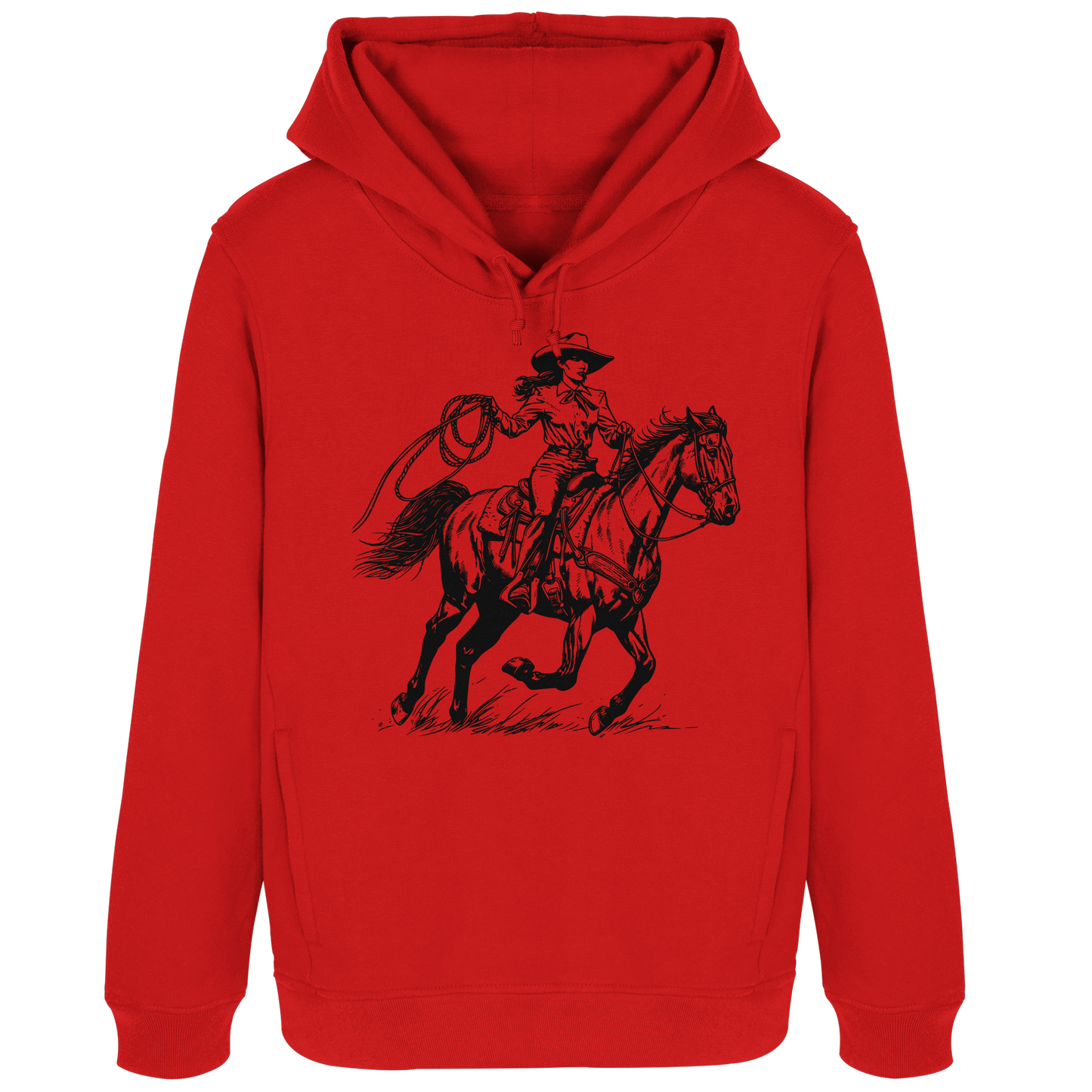 Cowgirl - Womens Organic Hoodie B&C