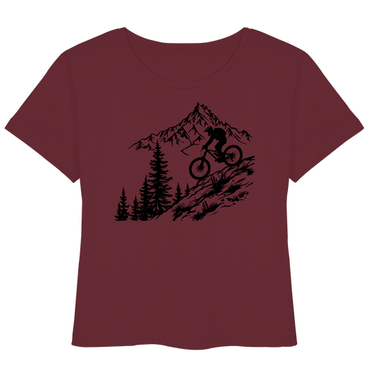Mountainbiker - Womens Organic Lightweight T-Shirt