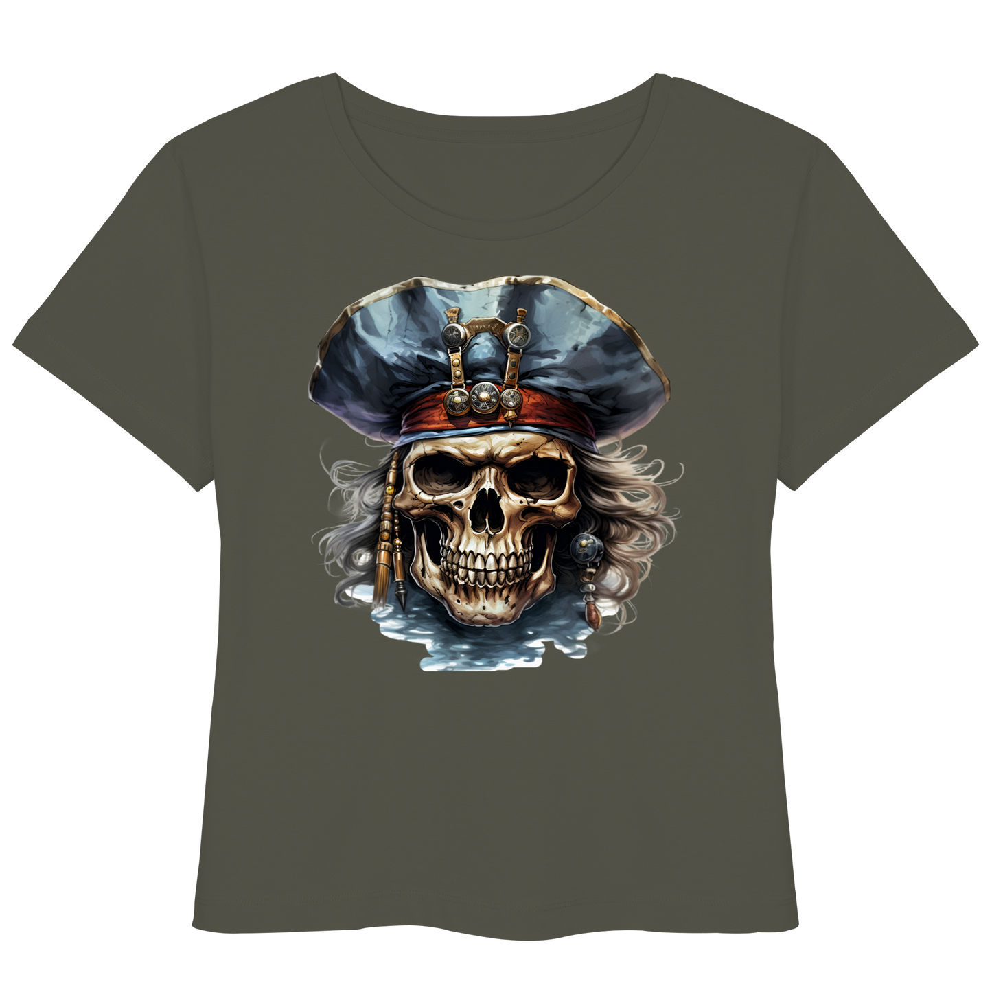 Pirates - Womens Organic Lightweight T-Shirt
