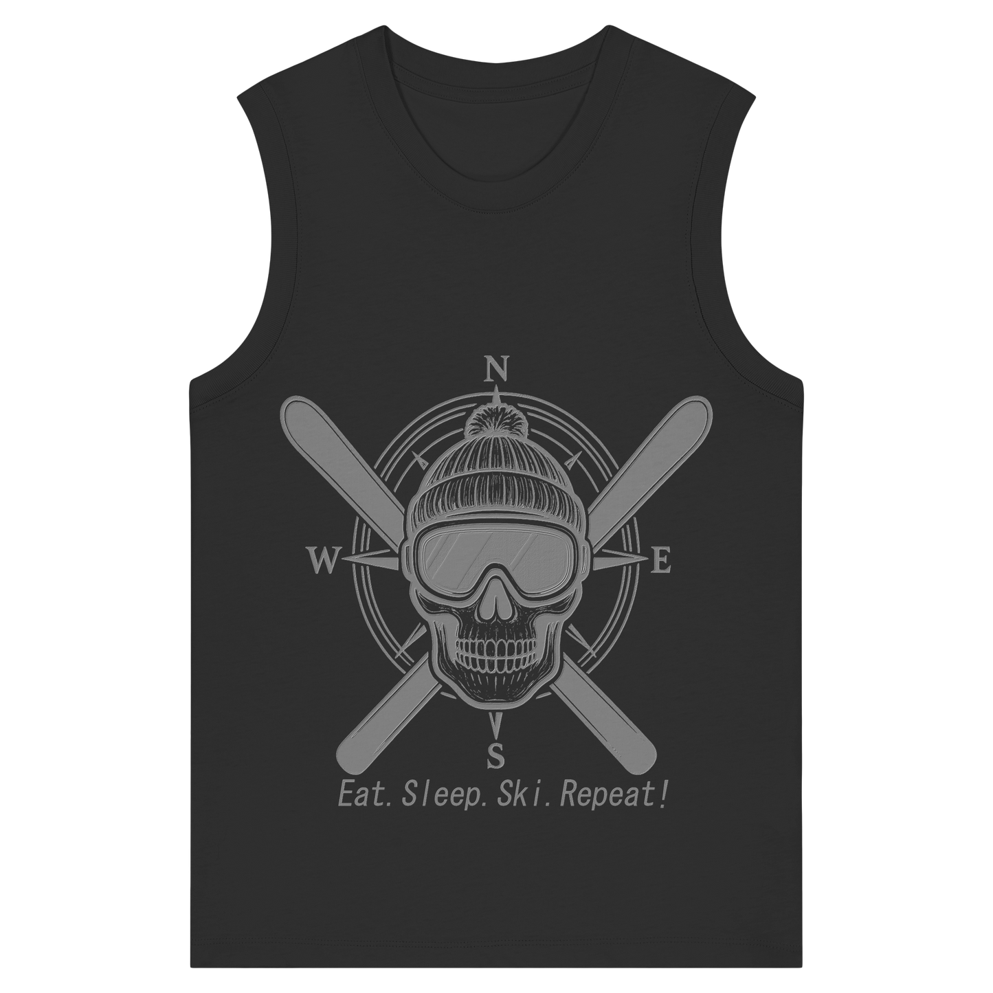 Eat.Sleep.Ski.Repeat! - Womens Organic Tank Top