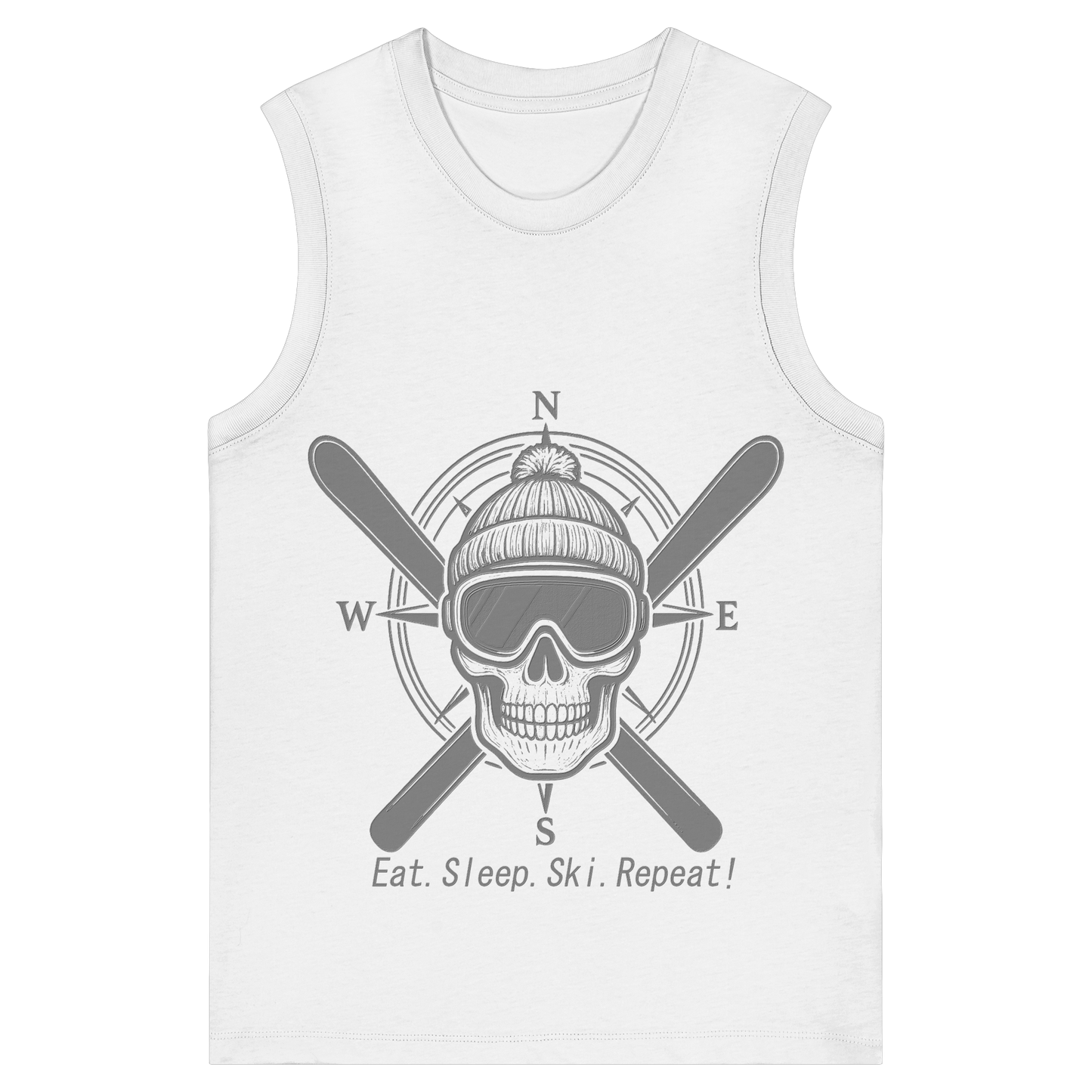 Eat.Sleep.Ski.Repeat! - Womens Organic Tank Top