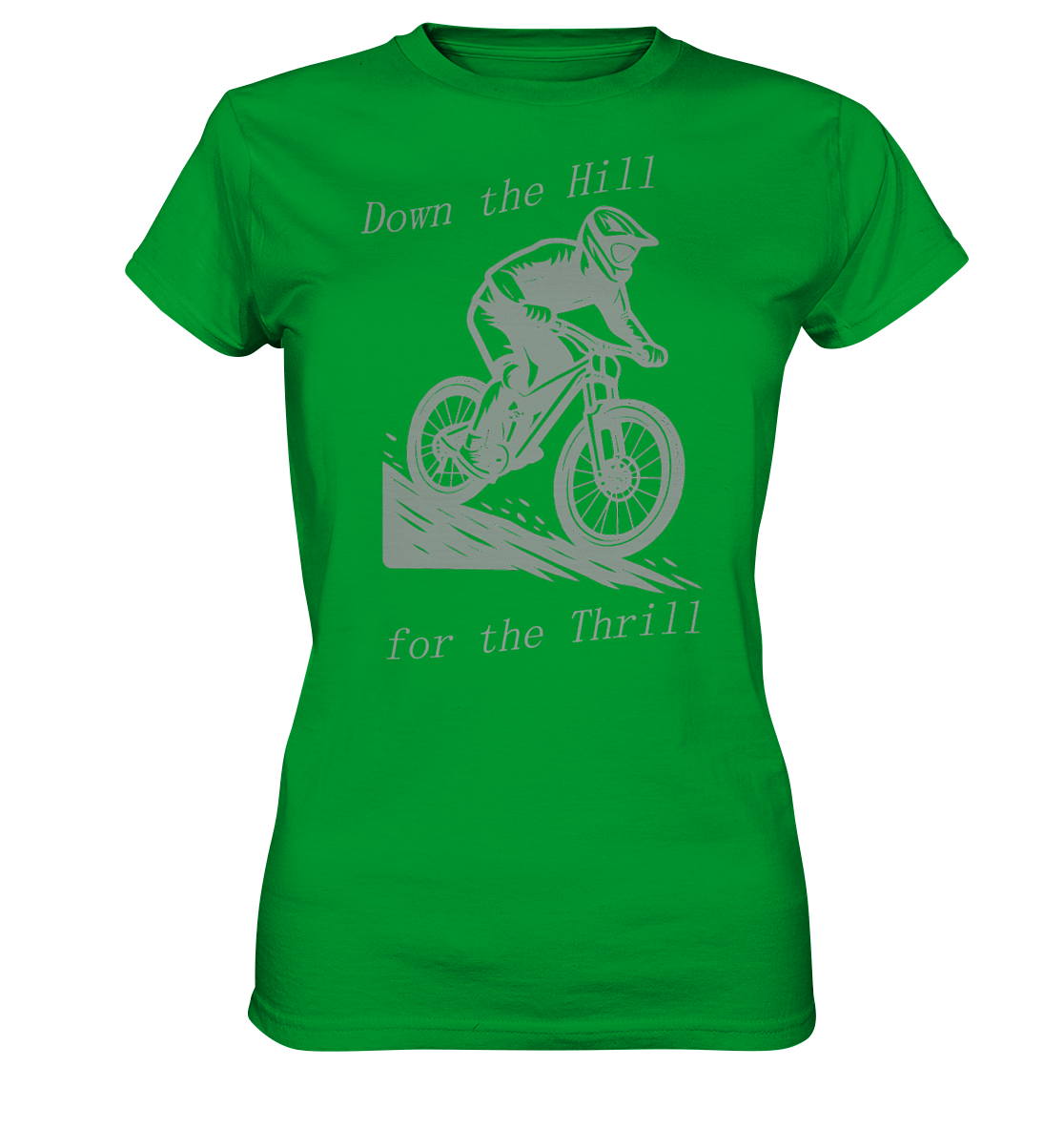 Down the Hill - Womens Premium Classic T-Shirt